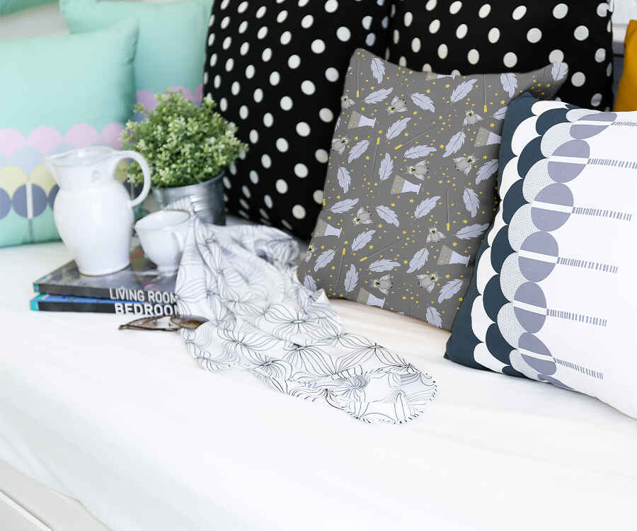 Gezondheidskussen Zwart Toverstaf