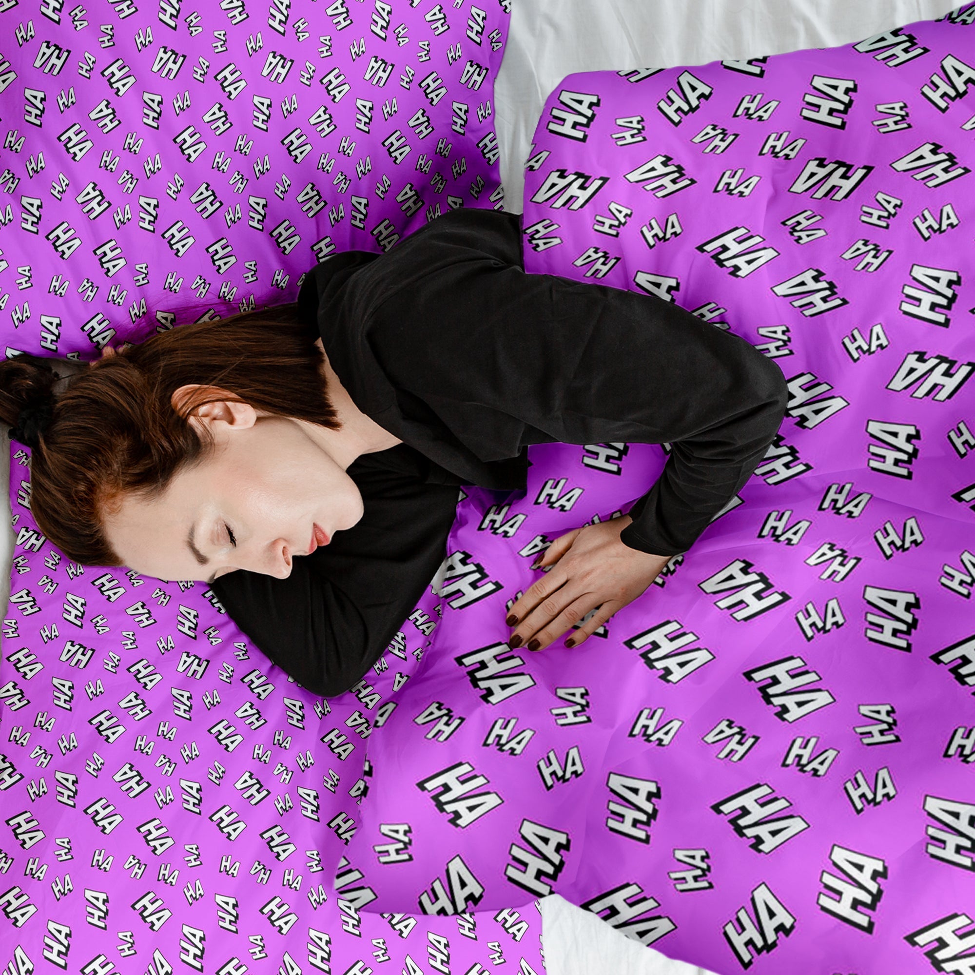 Therapiedecken beddengoed set Ha Ha Ha