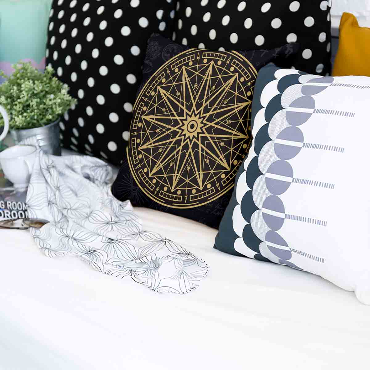 Gezondheidskussen Mystiek Mandala