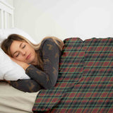 Therapiedekens beddengoed set kerstachtig ruitpatroon