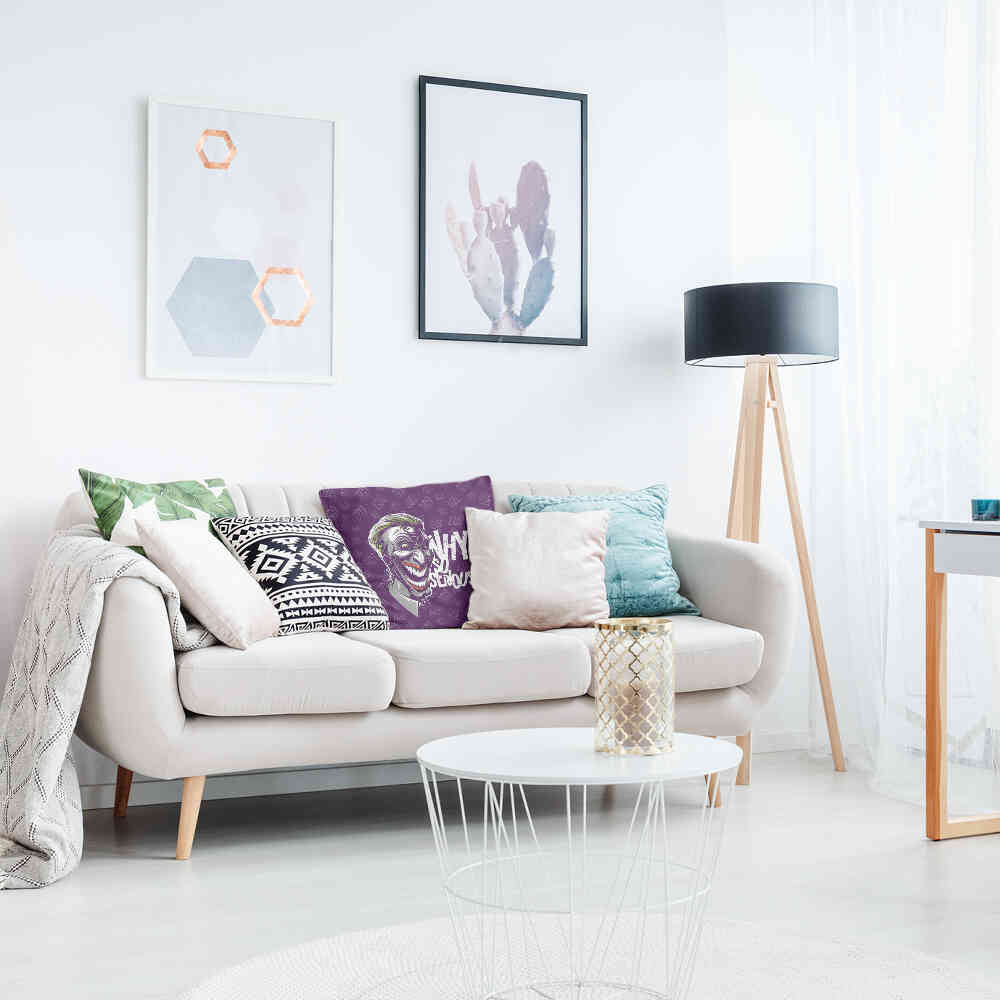 Gesundheitskissen Lila Why So Serious?