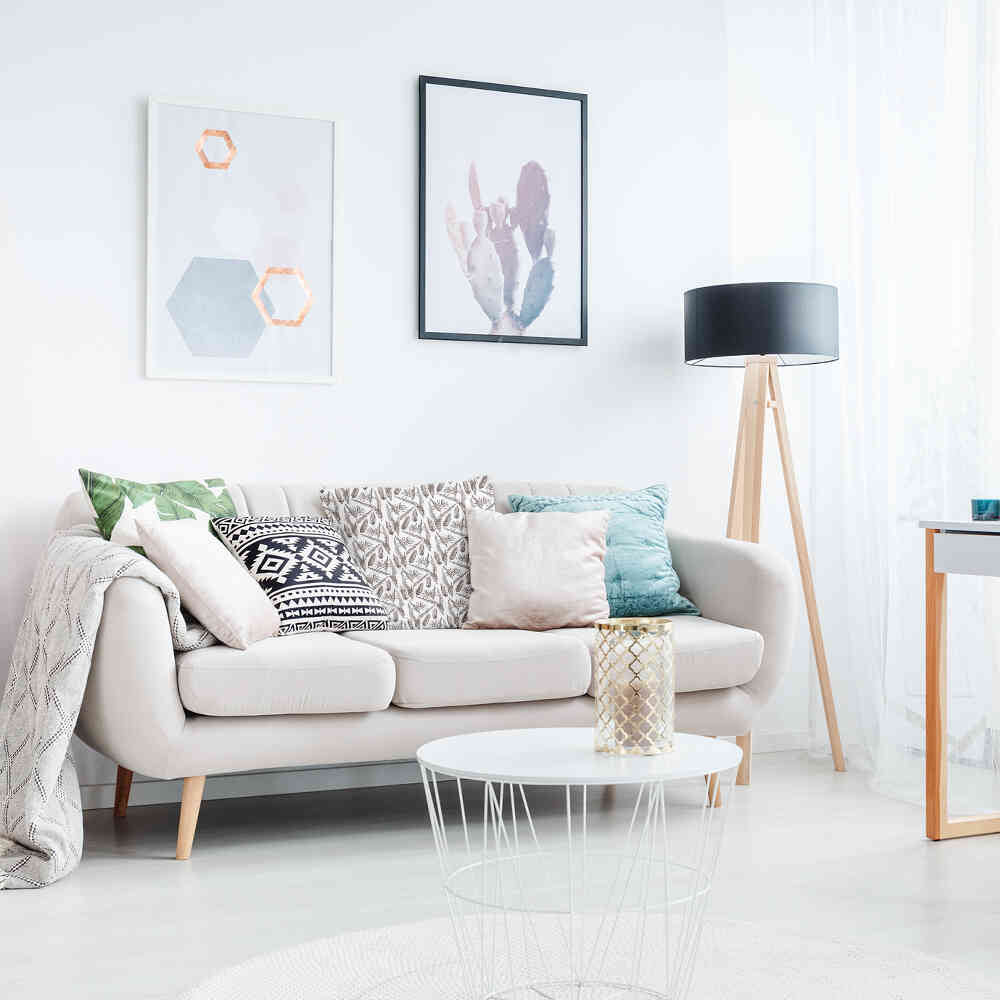 Gesundheitskissen Weiß mit Mais