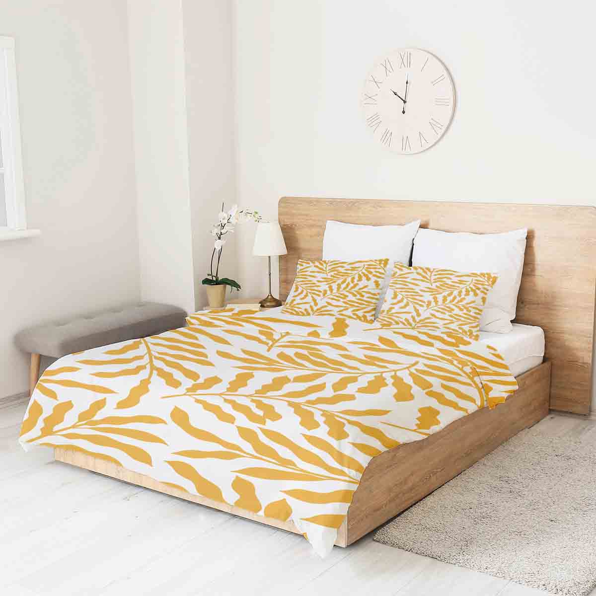 Original Therapiedecke - Baumwollbezug mit gelben Zweigen