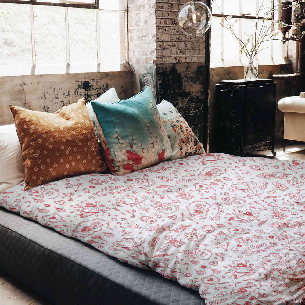 Therapiedekens Beddengoed Set Wees mijn Valentijn