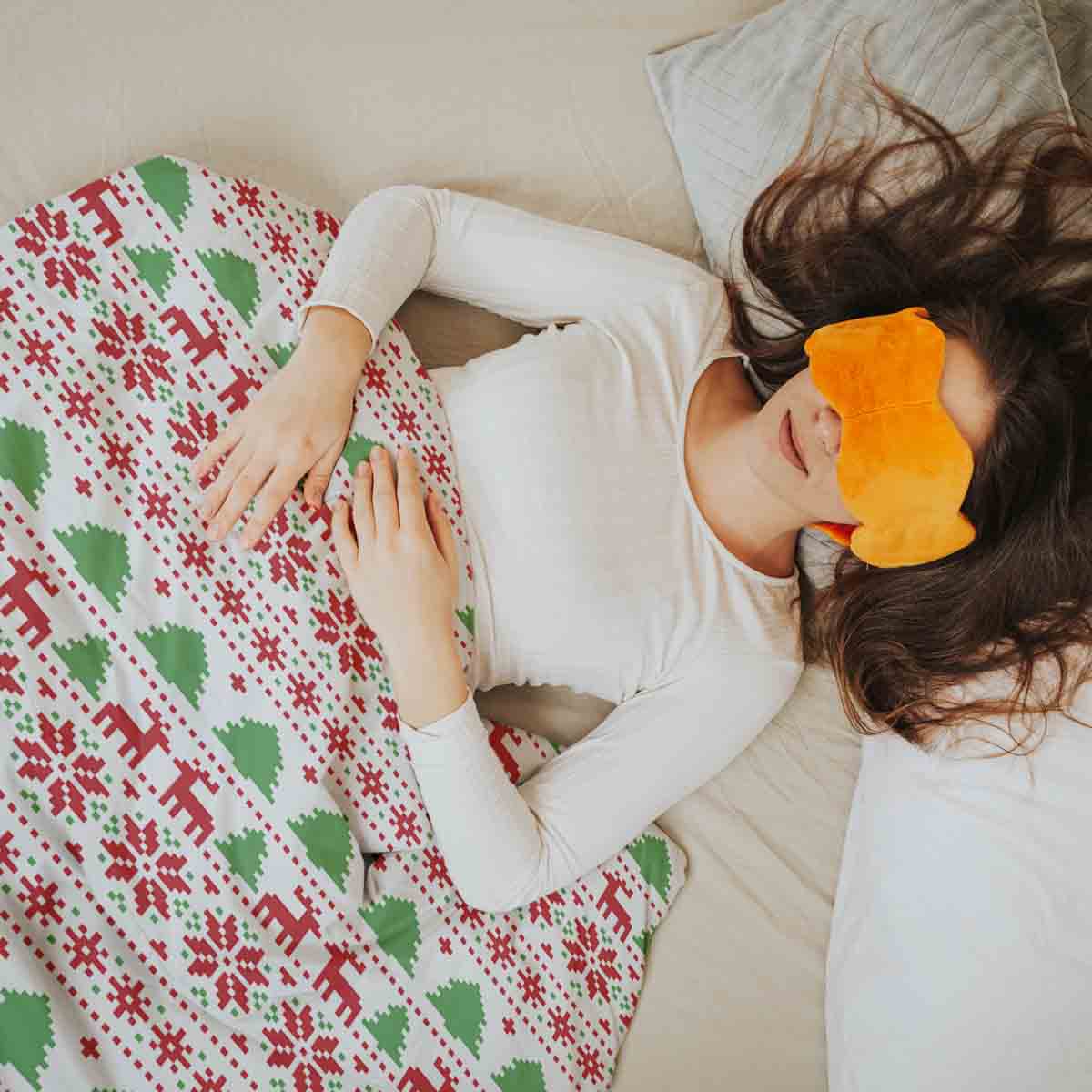 Original Therapiedecke - Baumwoll Bettwäsche Set Weihnachten in Norwegen