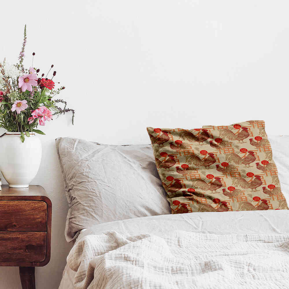 Gesundheitskissen chinesischer Hahn