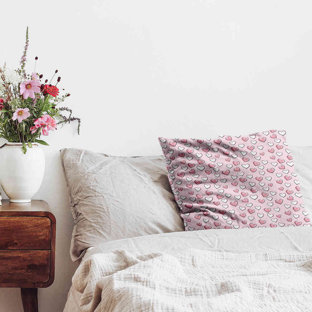 Gezondheidskussen schattige hartjes