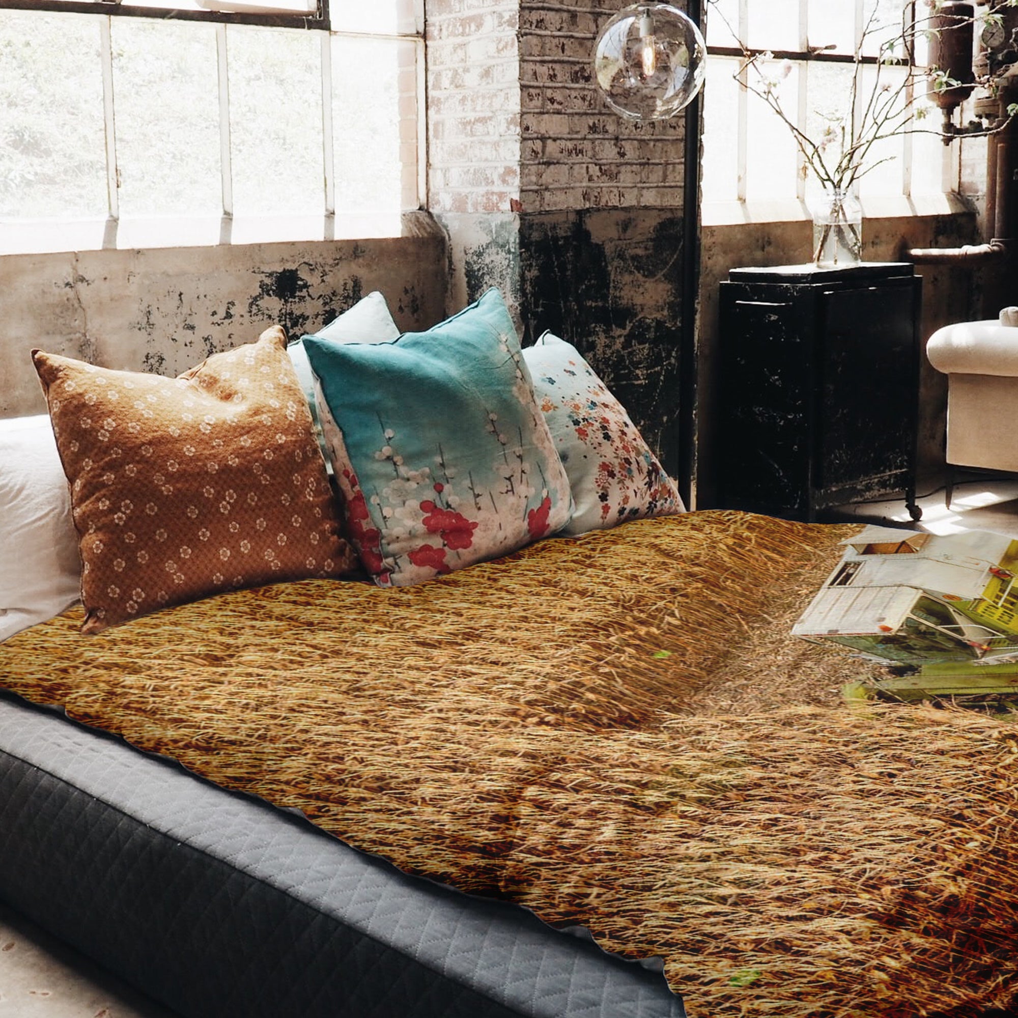 Therapiedekens Beddengoed Set Trekker op Veld