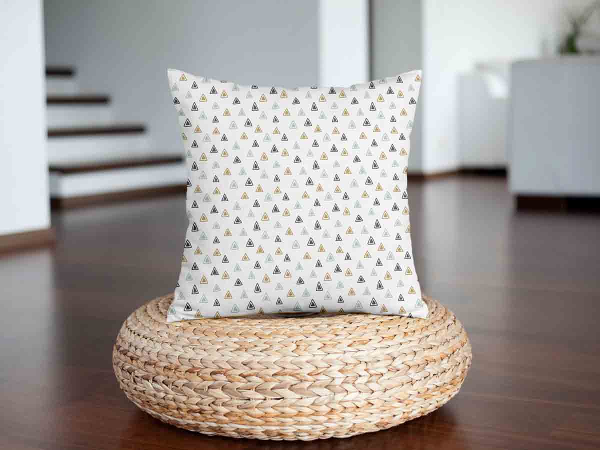 Gesundheitskissen mit kleinen Dreiecken