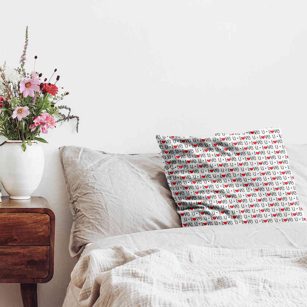 Gezondheidskussen Wit Love U