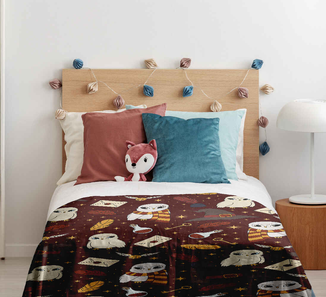 Original Therapiedecke - Baumwoll Bettwäsche Set Braun Hedwig