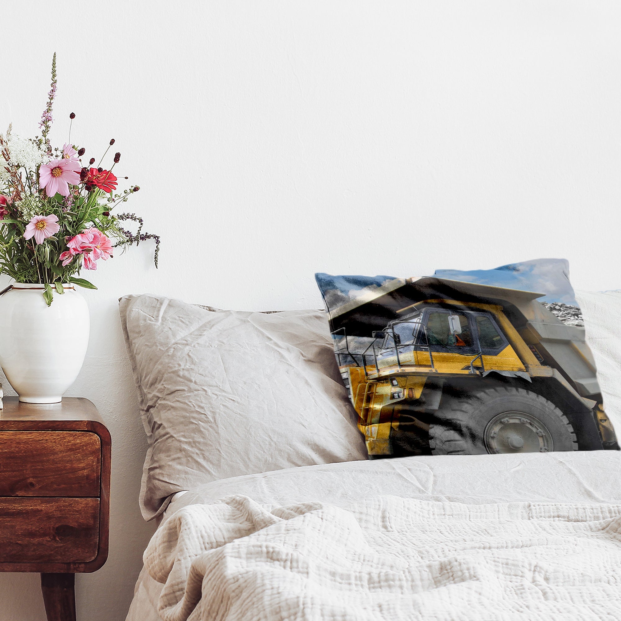 Gesundheitskissen Gelber LKW