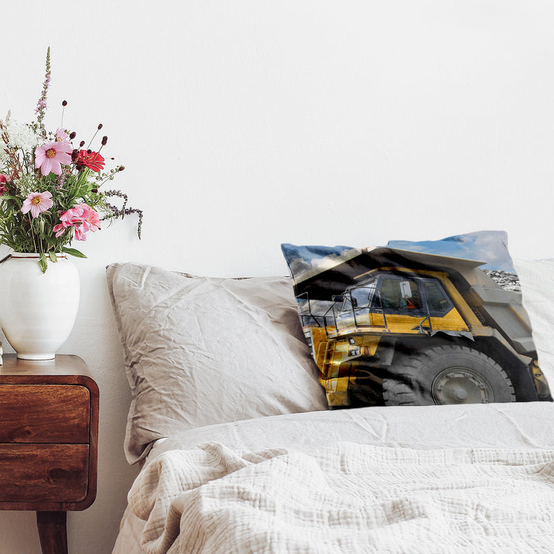Gezondheidskussen Gele Vrachtwagen