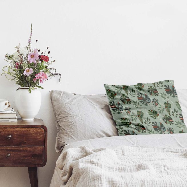 Gesundheitskissen Dunkle Monstera