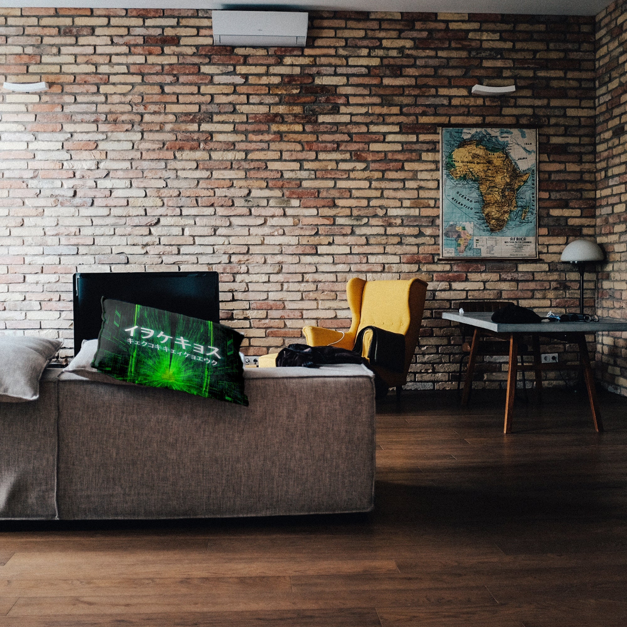 Gesundheitskissen mit chinesischem Schriftzug