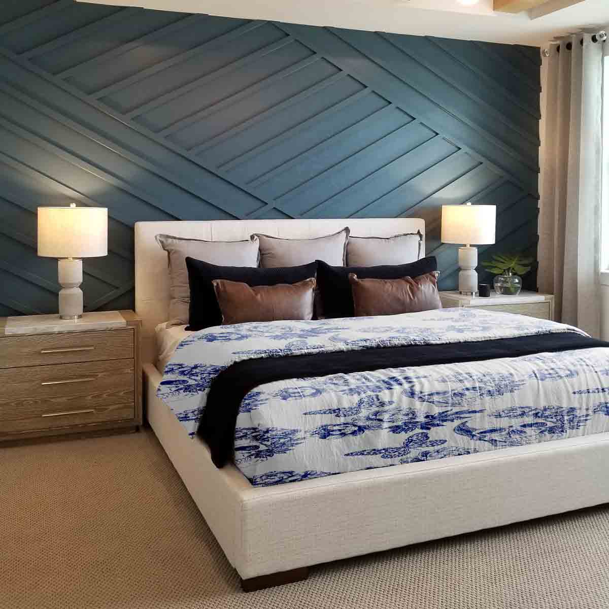 Original Therapiedecke - Baumwoll Bettwäsche Set Blumen Skull