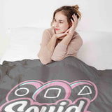 Therapiedecken beddengoed set zwart Squid