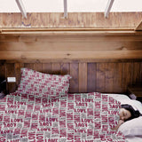 Therapiedekens katoenen hoes wit L.O.V.E