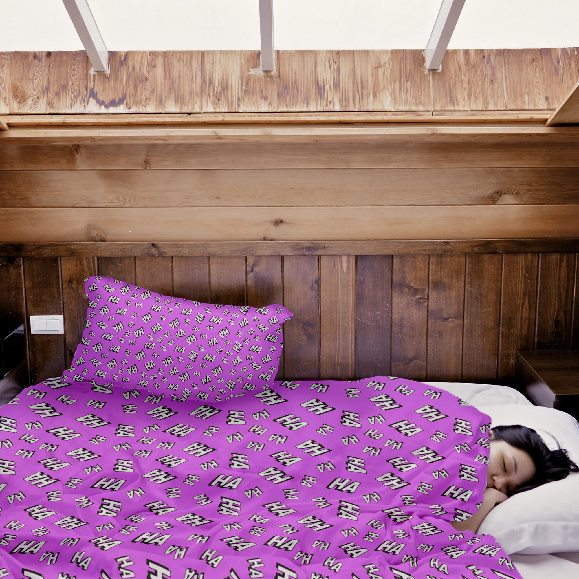 Therapiedecken beddengoed set Ha Ha Ha