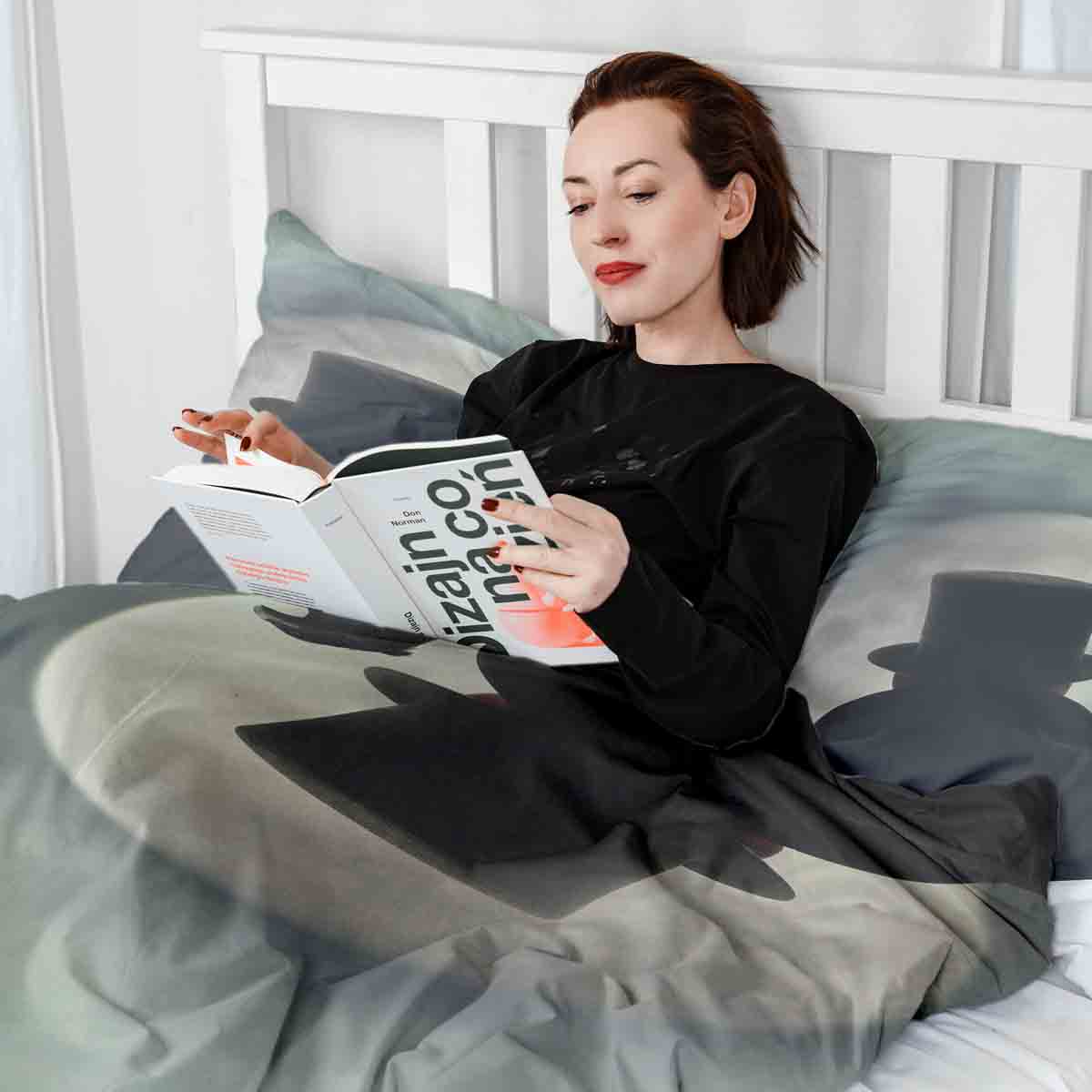 Therapiedekens Beddengoed Set Man in het Maanlicht