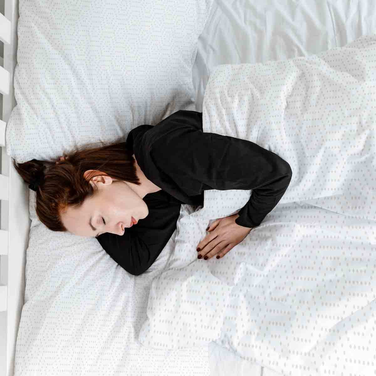 Original Therapiedecke - Baumwoll Bettwäsche Set Punkte Fünfeck