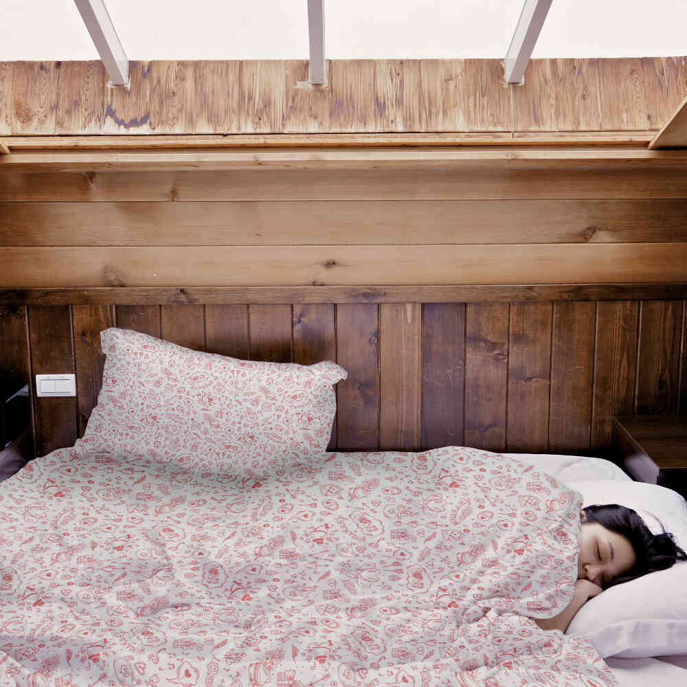 Therapiedekens Beddengoed Set Wees mijn Valentijn