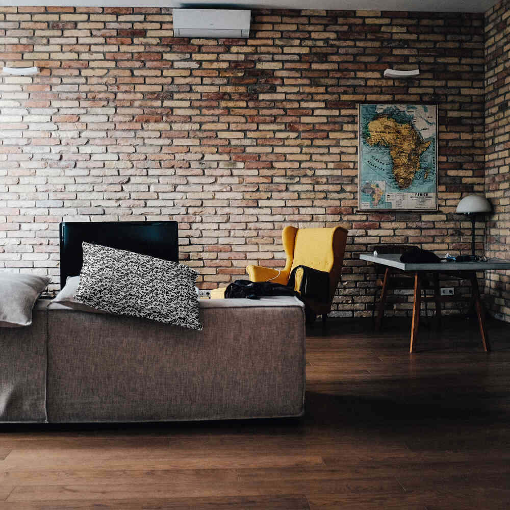 Gesundheitskissen Schriftzug in Schwarz Joker