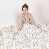 Therapiedekens beddengoedset met delicate kleurrijke takken