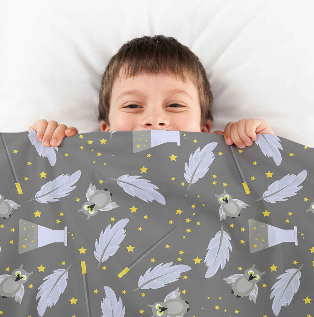 Therapiedekens Beddengoed Set Zwart Toverstaf