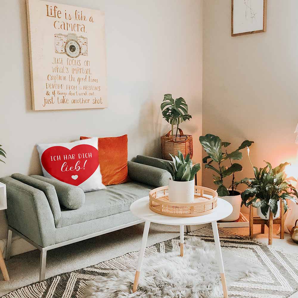 Gezondheidskussen Hart Ik hou van je