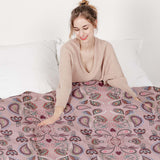 Therapiedecken beddengoed set roze mandala