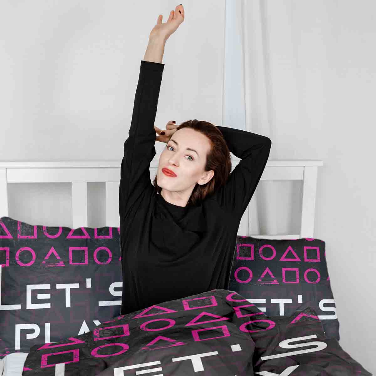 Original Therapiedecke - Baumwoll Bettwäsche Set Let's Play