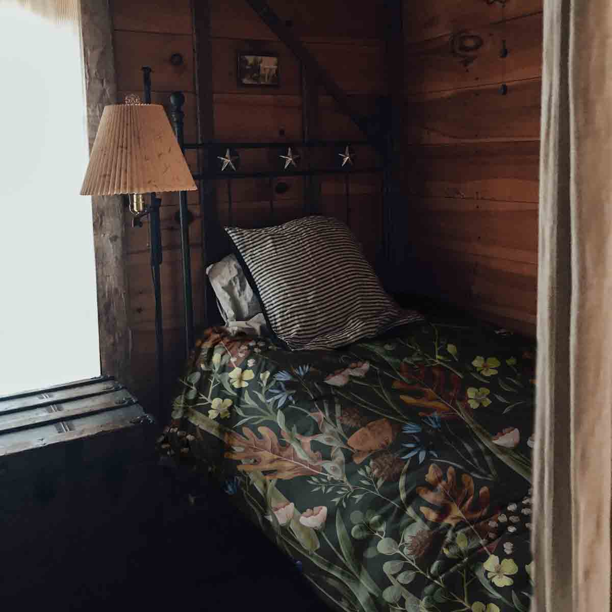 Original Therapiedecke - Baumwoll Bettwäsche Set Herbstwiese