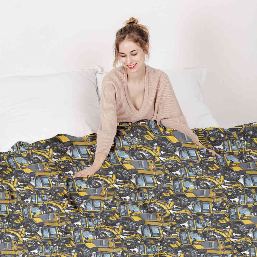 Therapiedekens Beddengoed Set Tractor