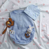 Therapiedekens beddengoedset wit met kleine hartjes