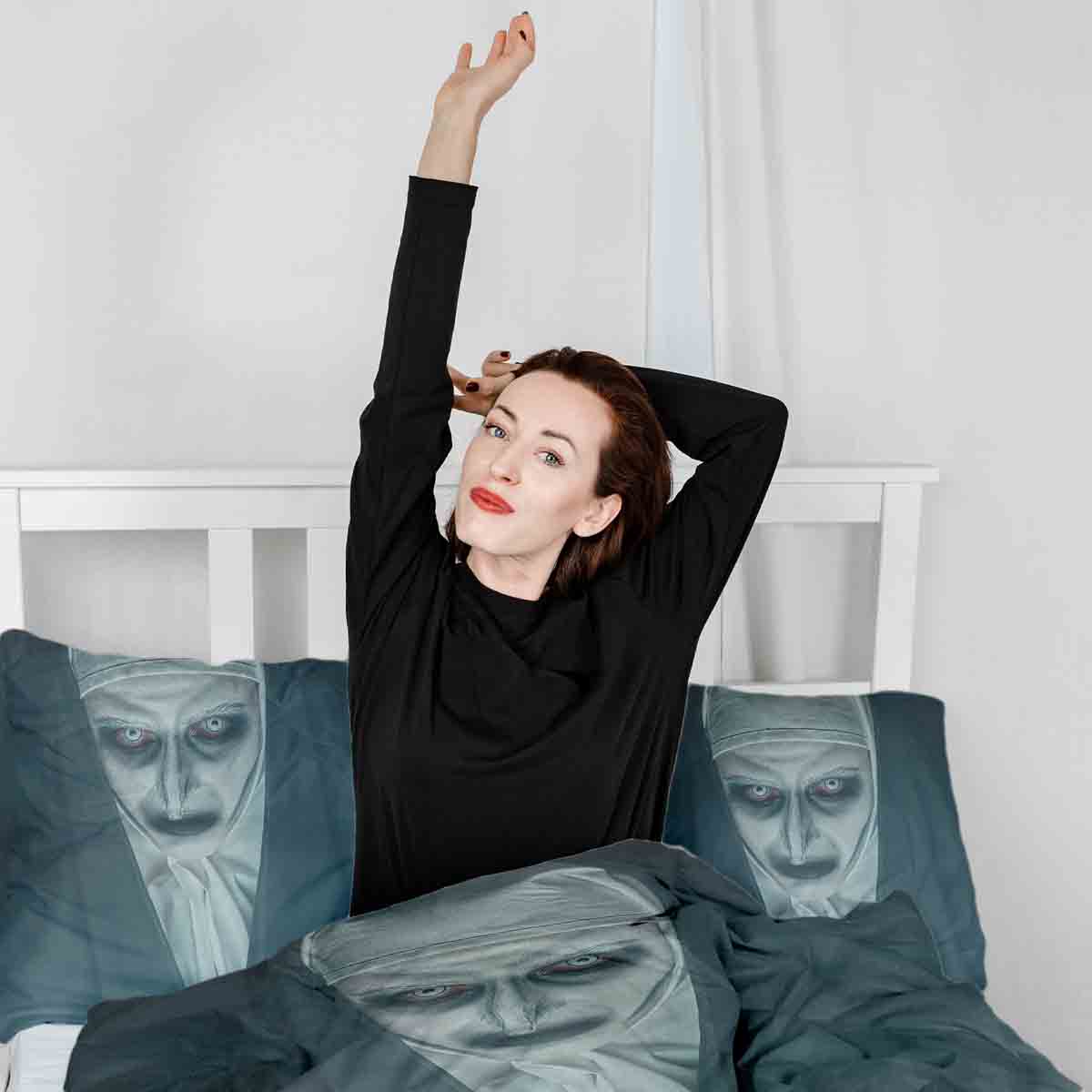 Original Therapiedecke - Baumwoll Bettwäsche Set Hexe