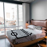 Therapiedekens Beddengoed Set Wit Dalgona Vormen