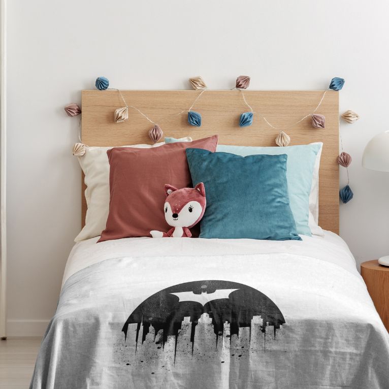 Original Therapiedecke - Baumwollbezug Weißer Batman