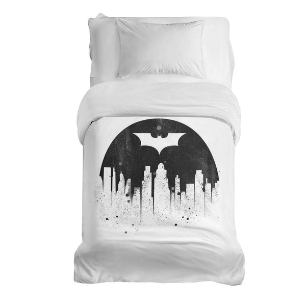 Therapiedekens katoenen hoes witte Batman