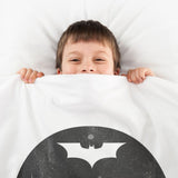 Therapiedekens katoenen hoes witte Batman